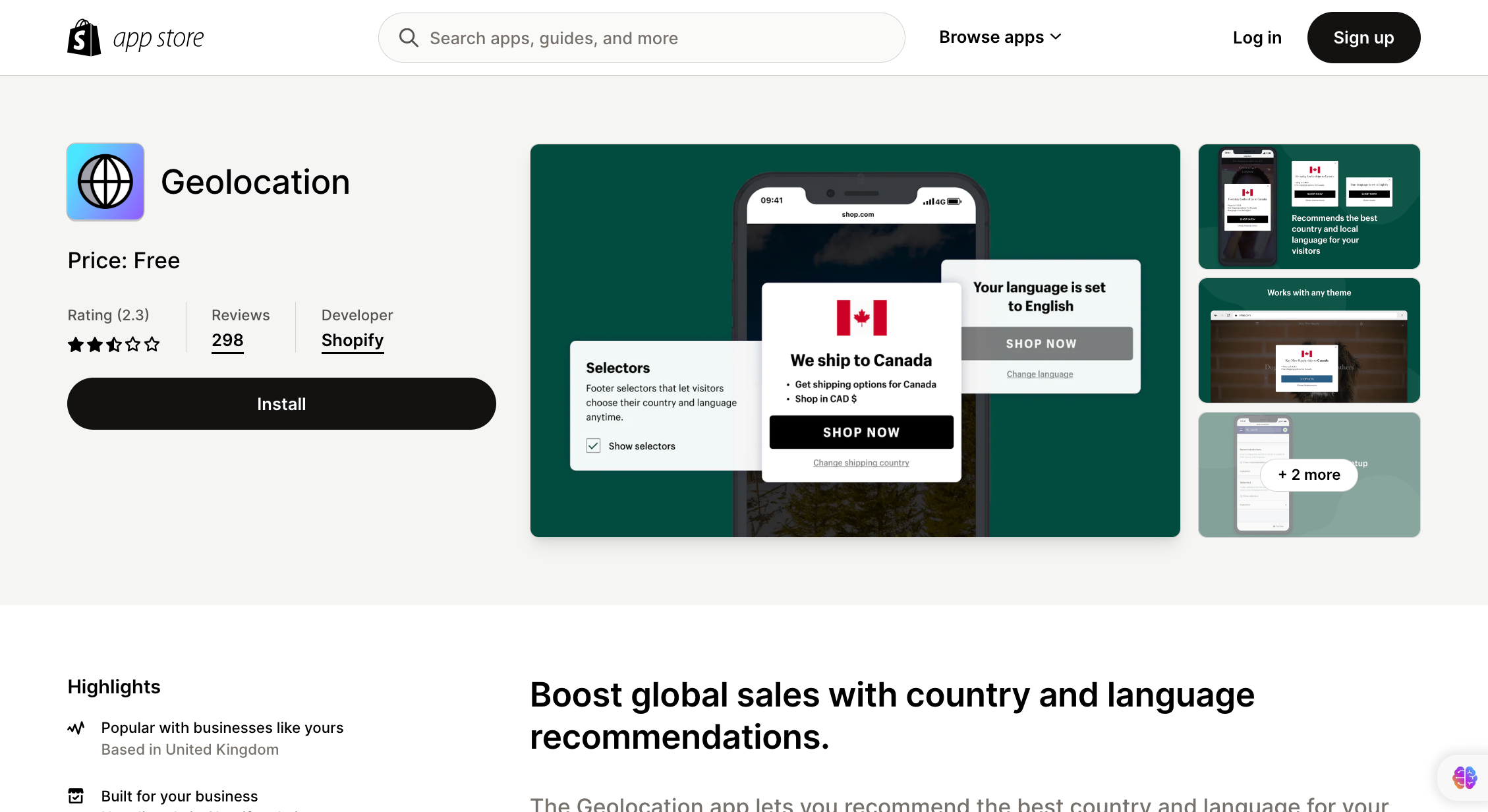 Geolocation-Boost-global-sales-with-country-and-language-recommendations-Shopify-App-Store